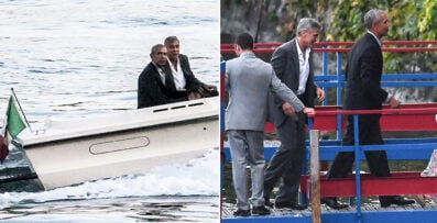 Barack Obamas drömsemester med George Clooney