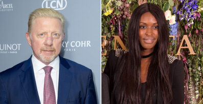 Layla, 31, är modellen för Boris Becker