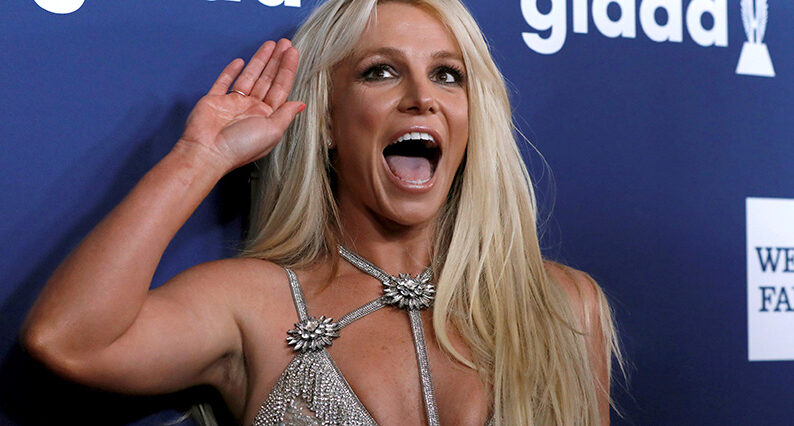 Britney Spears nytändning inför nya året