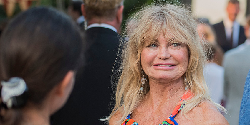 Goldie Hawn om sin stora hemlighet