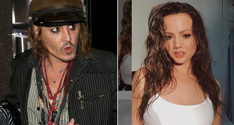 Johnny Depp dumpad av sin unga ryska