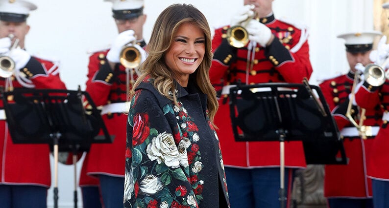 Melania Trumps gigantiska julbestyr