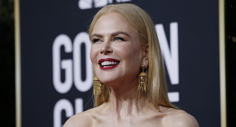 Nicole Kidman bröt ihop på Golden Globe-galan