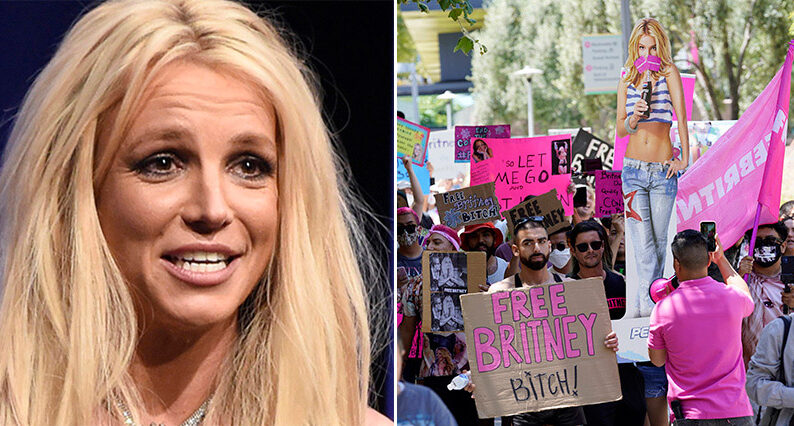 Britney Spears vittnade i domstol i natt