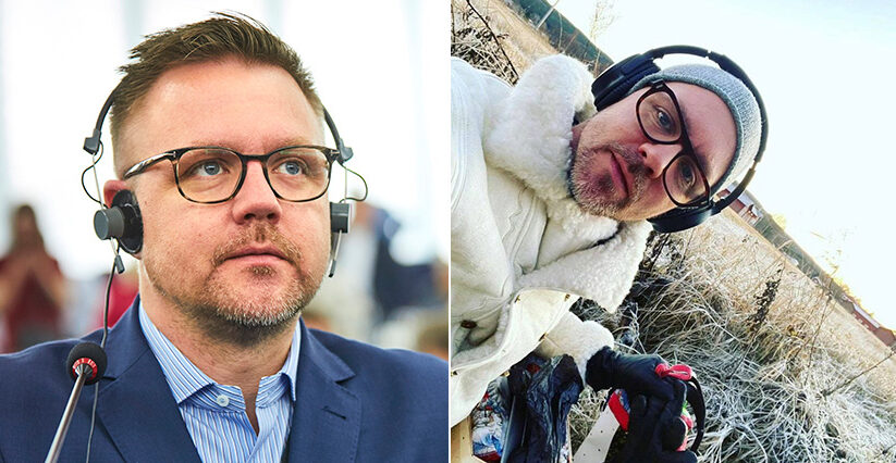 Fredrick Federley och pedofilen åtskilda i jul