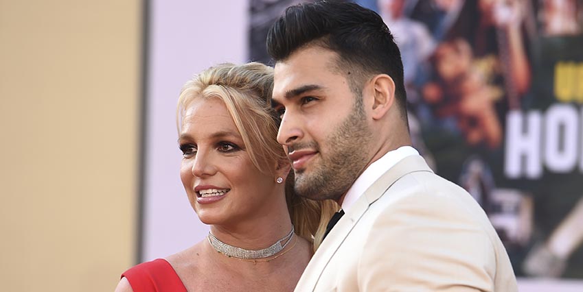 Britney Spears bröllop stormat av ex-maken