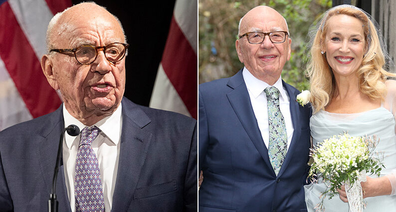 Mediemogulen Rupert Murdoch i ny miljard-skilsmässa