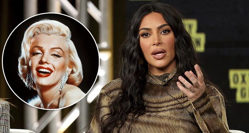 Kritikstorm mot Kim Kardashian efter Marilyn-tricket