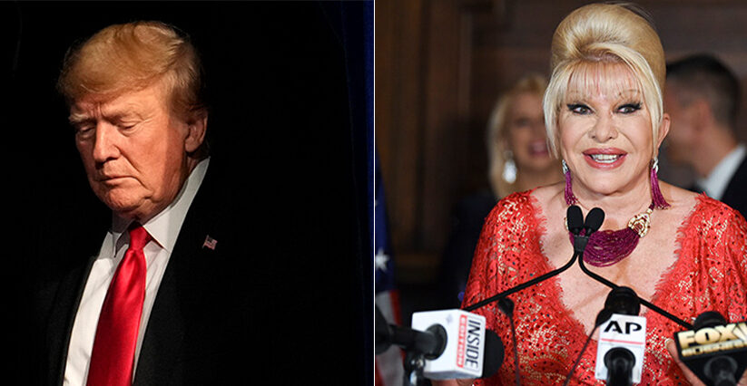 Donald i chock: Ivana Trump är död