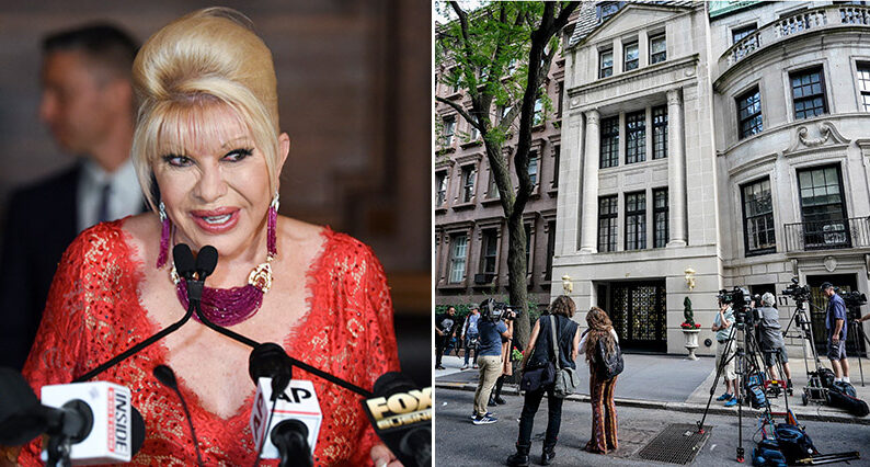 Polisen: Ivana Trump dog av ett fall – hittades vid trappan