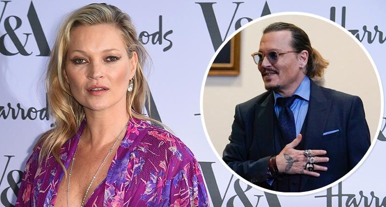 Kate Moss: Därför stöttade jag Johnny Depp i rätten