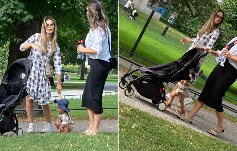 Prinsessan Sofias härliga sommarpromenad med prinsen