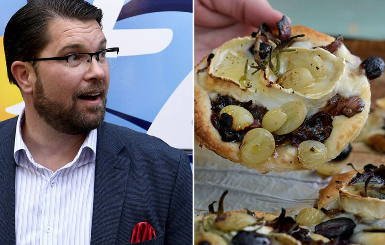 Jimmie Åkesson i pizzabråk med ekobrottsling