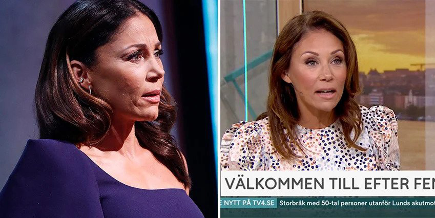 Vi ser Tilde de Paula på två bilder.