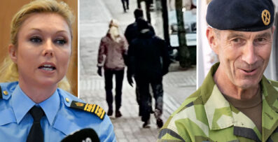 Linda H Staafs tröstande julmys med ÖB Micael Bydén