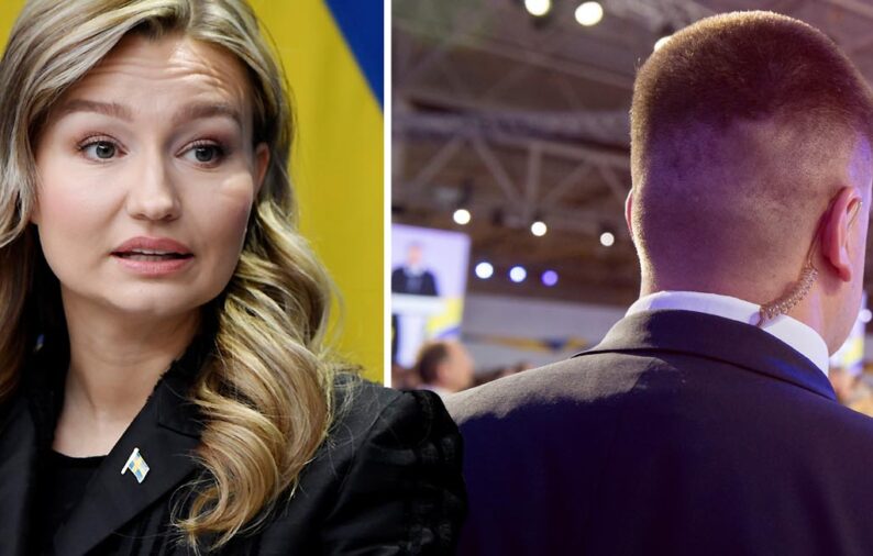 Ebba Buschs beväpnade livvakt jagade kvinna på stan