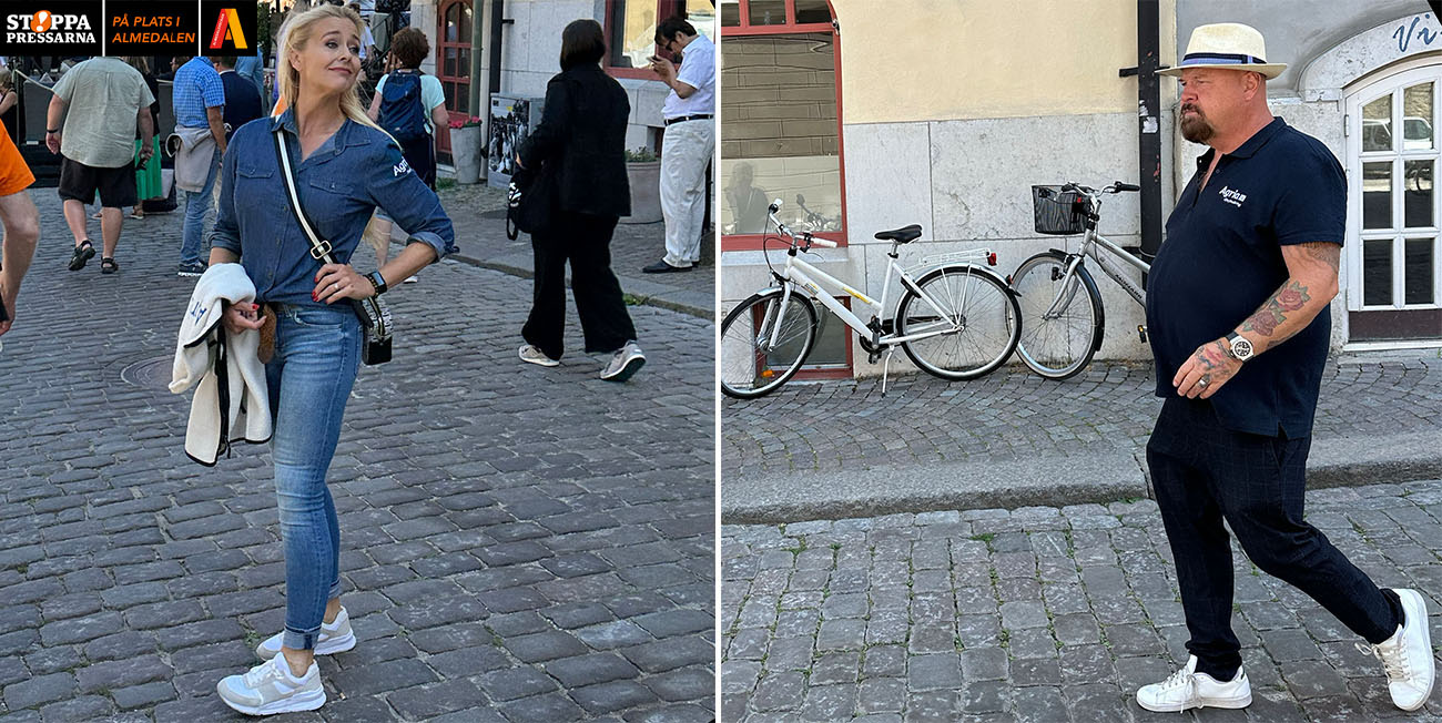 Johanna och Anders Bagge återförenade efter tuffa tiden