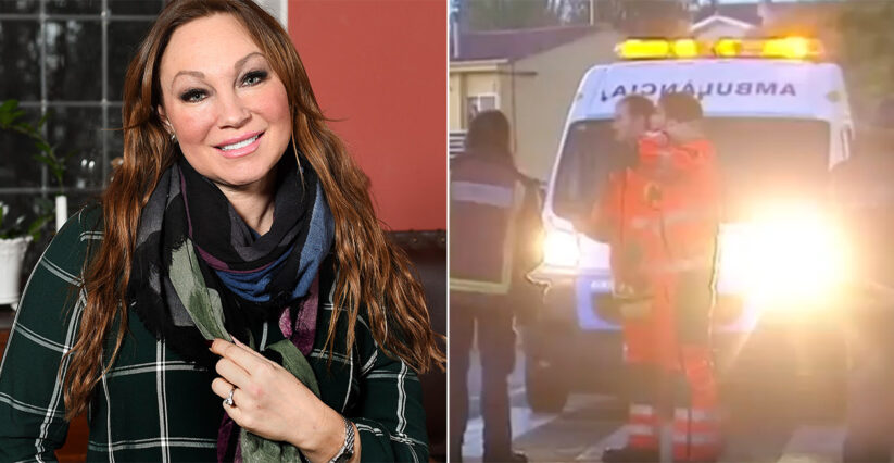 Charlotte Perrelli förgiftad i lyxvillan – förd till sjukhus