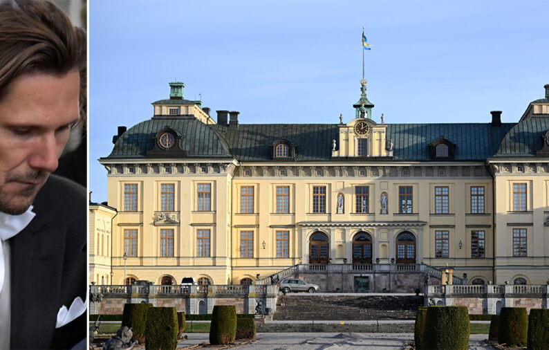 Efter polisjakten: Sommerlath tvingas bort från slottet