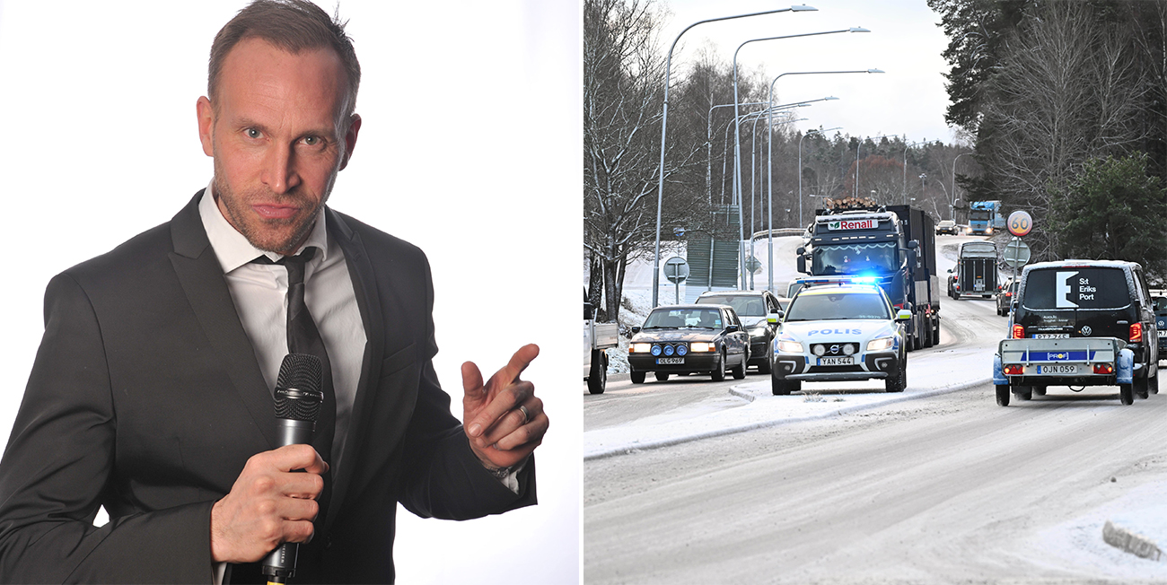 Komikern Jakob Öqvist åtalas för grovt rattfylleri