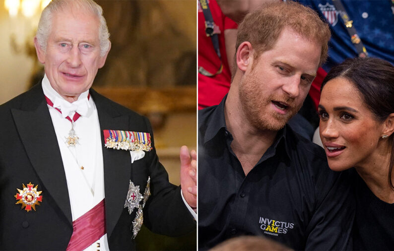 Kung Charles nya förnedring av Harry och Meghan