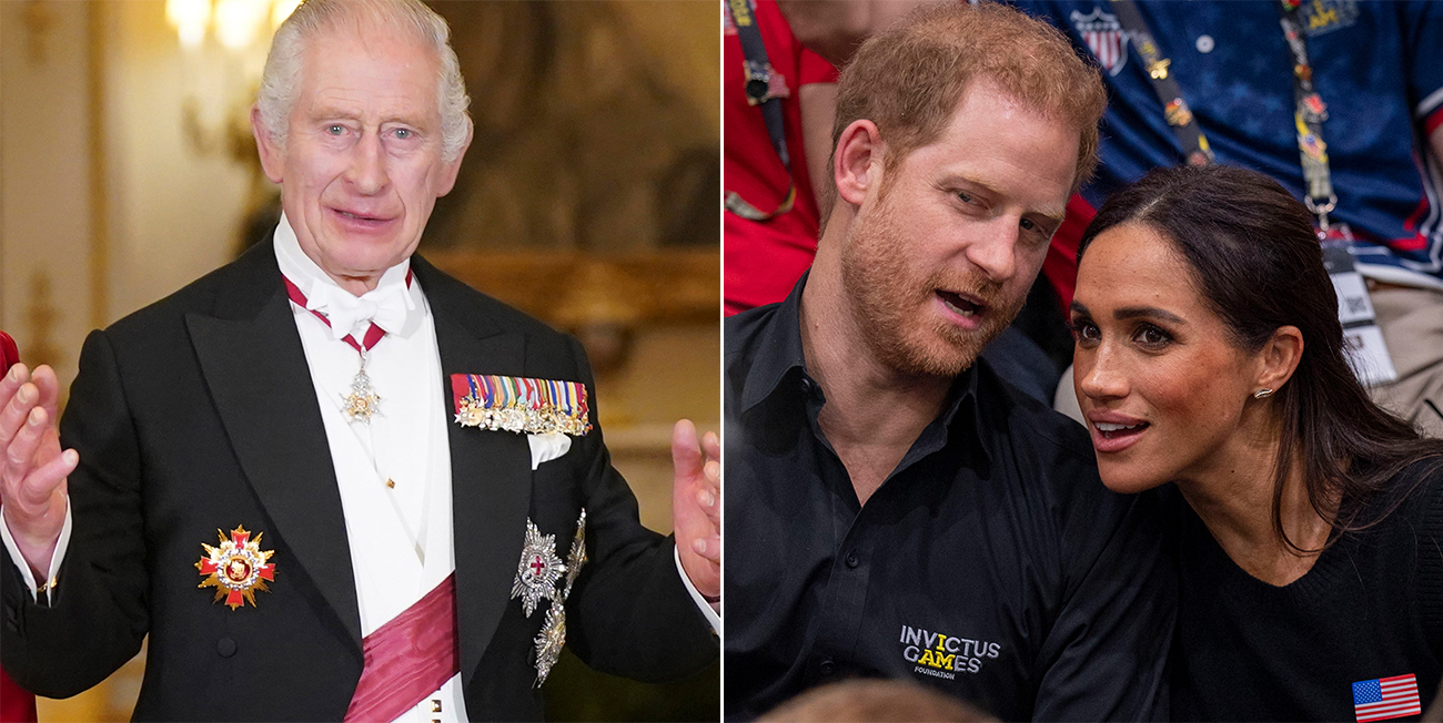 Kung Charles nya förnedring av Harry och Meghan