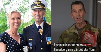 ÖB Micael Bydén hemligt förlovad med Linda H Staaf