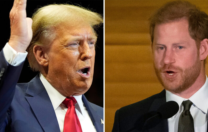 Donald Trumps attack mot prins Harry