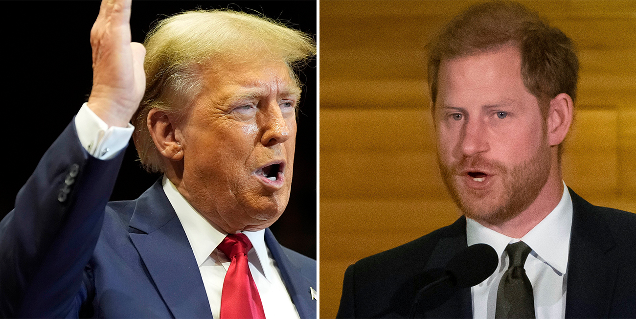 Donald Trumps attack mot prins Harry