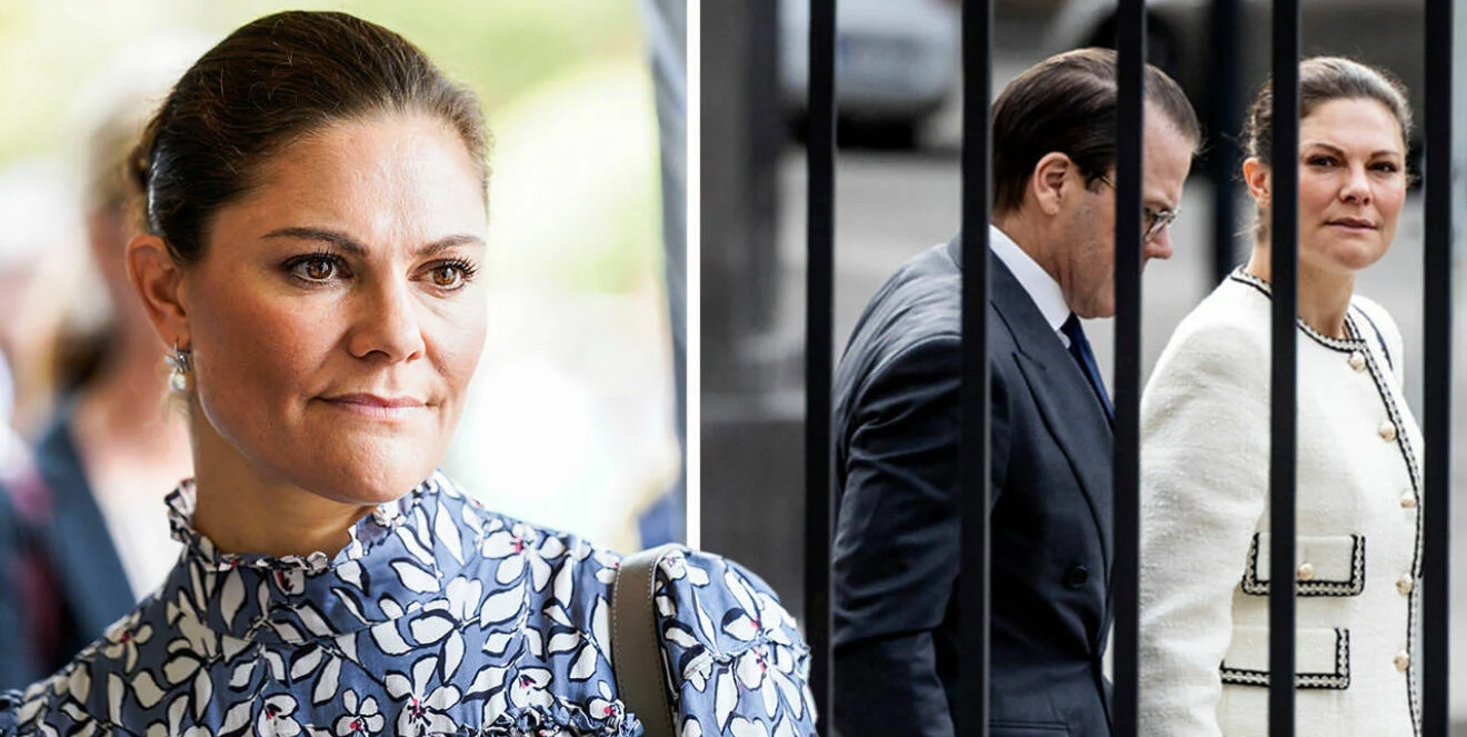 Victoria och prins Daniel möttes i domstolen