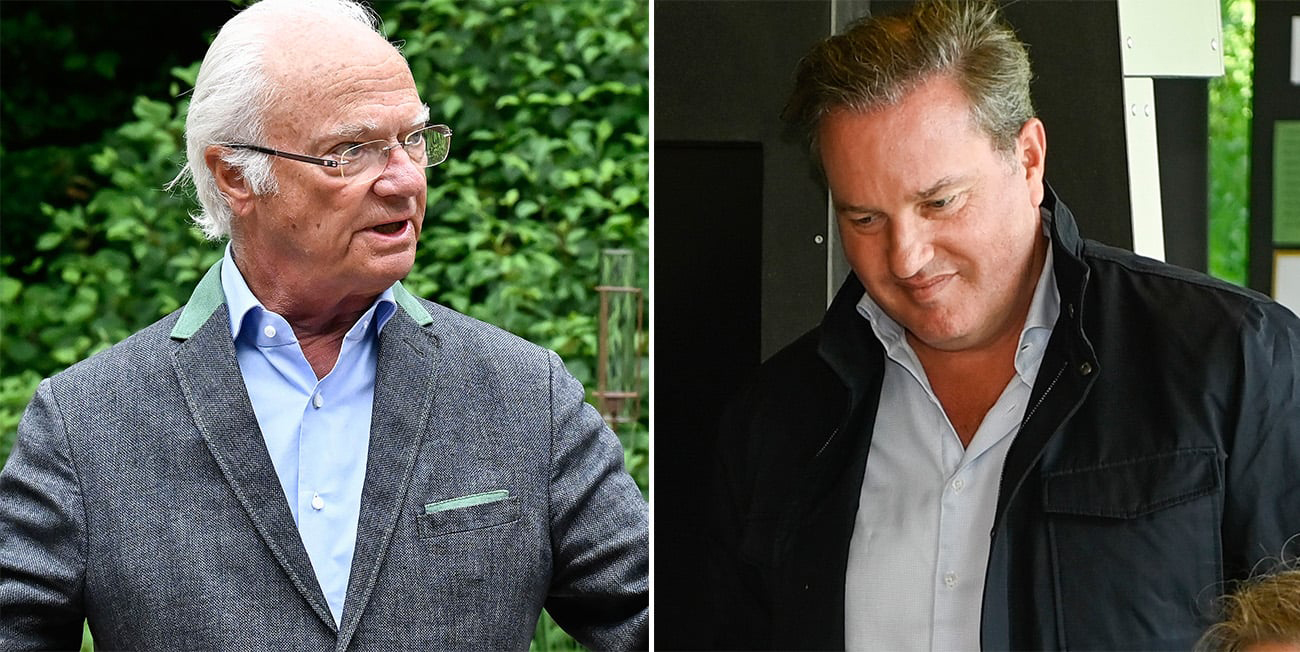 Kung Carl Gustaf till attack mot Chris efter hånet