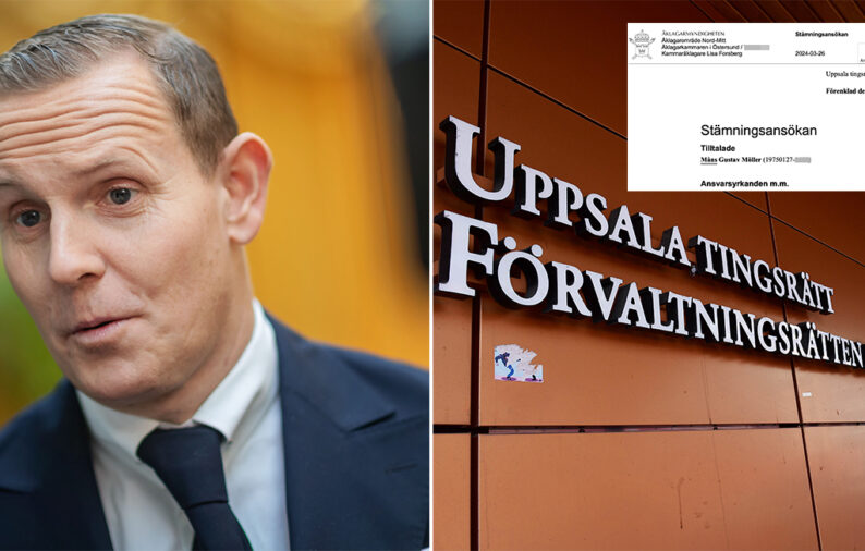 Måns Möller åtalad – vägrar samarbeta med polisen